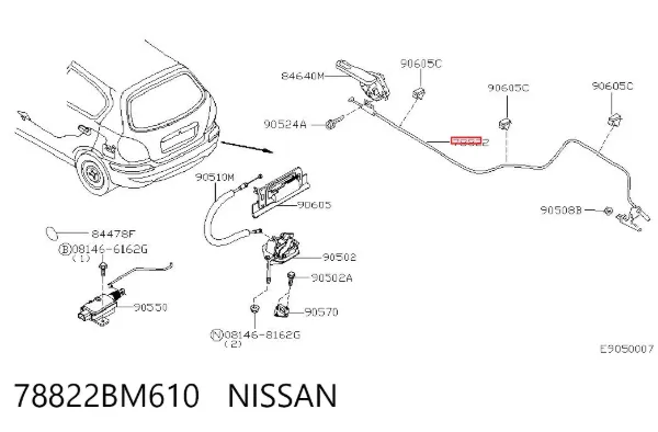  78822BM610 Nissan/Infiniti