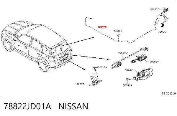  78822JD01A Nissan/Infiniti