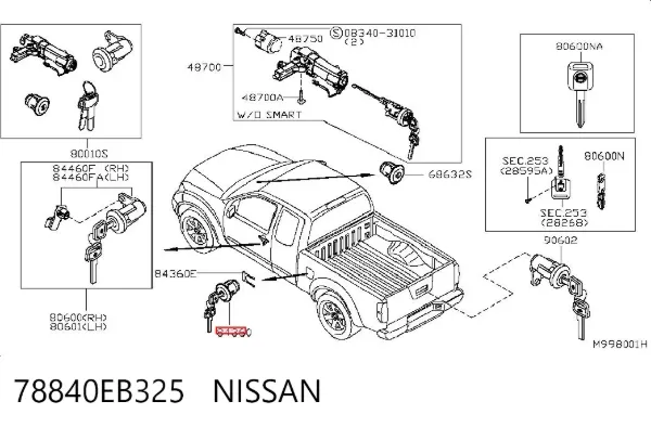  78840EB325 Nissan/Infiniti