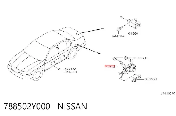  788502Y000 Nissan/Infiniti