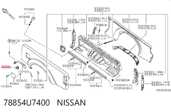  78854U7400 Nissan/Infiniti