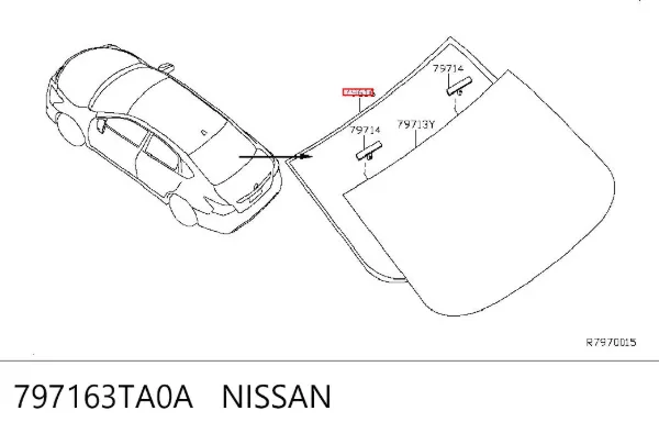  797163TA0A Nissan/Infiniti