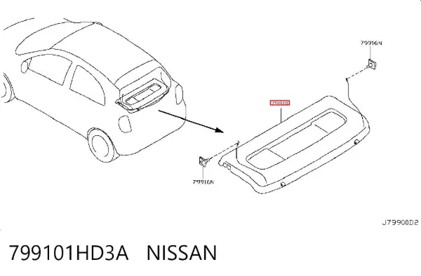  799101HD3A Nissan/Infiniti