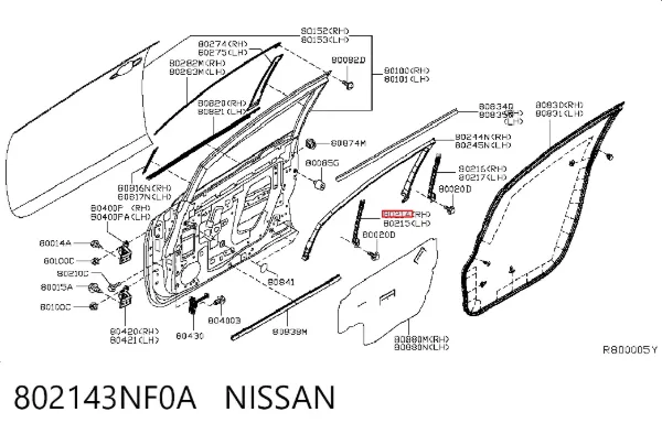  802143NF0A Nissan/Infiniti