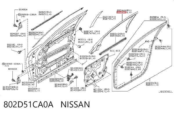  802D51CA0A Nissan/Infiniti