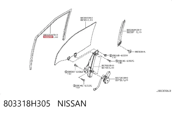  803318H305 Nissan/Infiniti