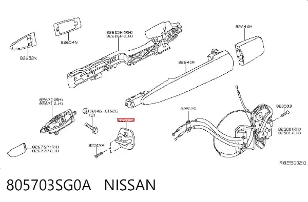 805703SG0A Nissan/Infiniti