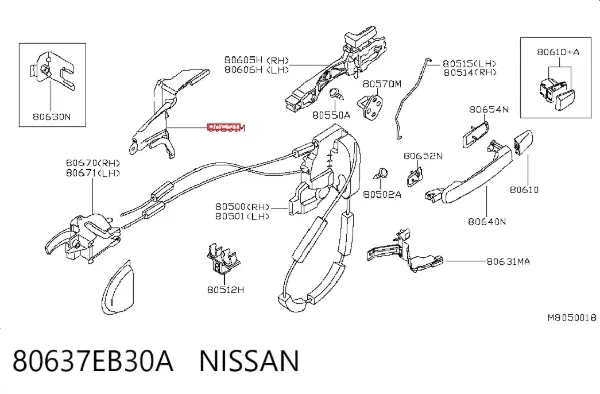  80637EB30A Nissan/Infiniti