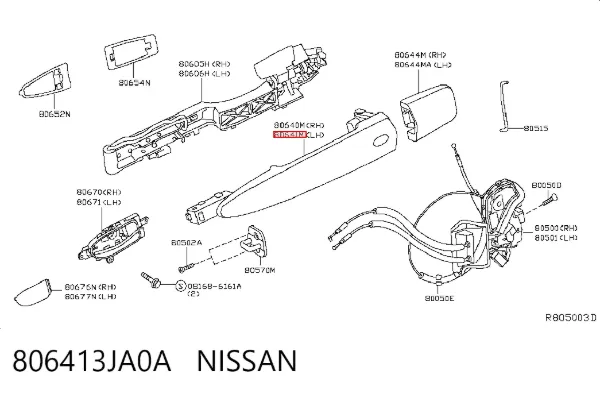  806413JA0A Nissan/Infiniti