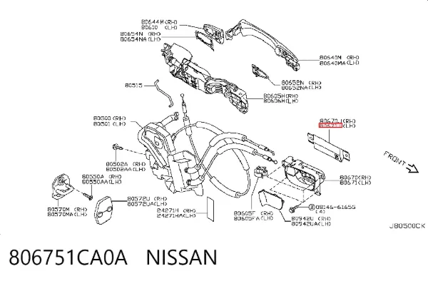  806751CA0A Nissan/Infiniti