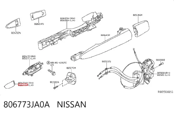  806773JA0A Nissan/Infiniti