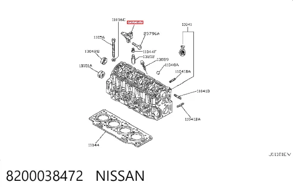 Датчик распредвала 8200038472 Nissan/Infiniti