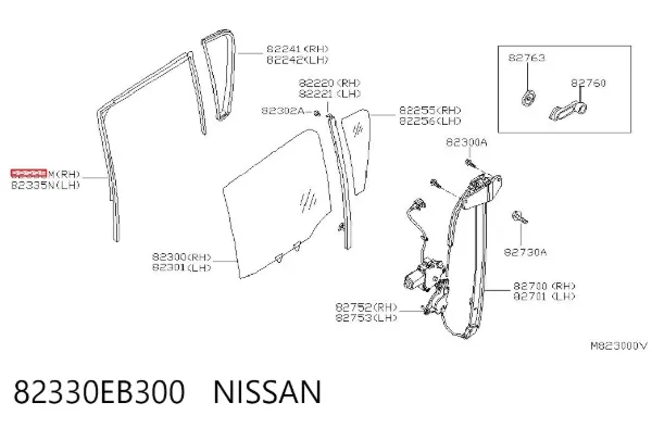  82330EB300 Nissan/Infiniti
