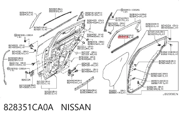  828351CA0A Nissan/Infiniti