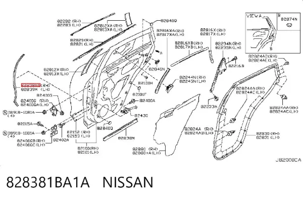  828381BA1A Nissan/Infiniti