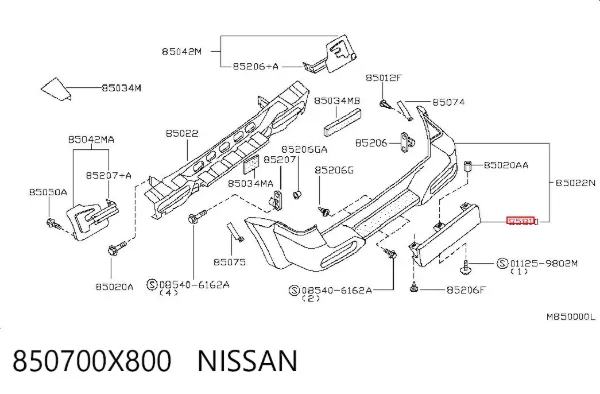  850700X800 Nissan/Infiniti