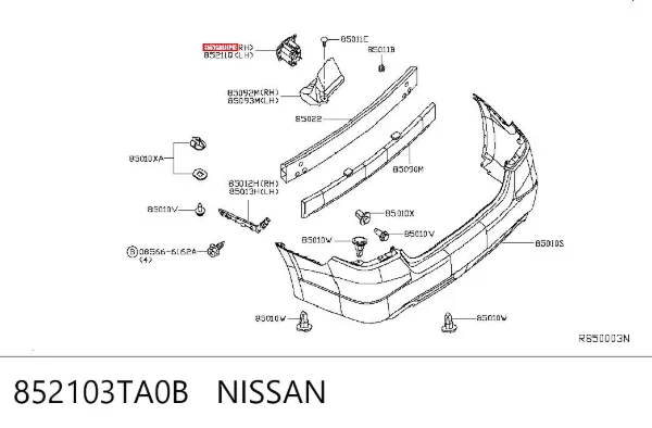  852103TA0B Nissan/Infiniti