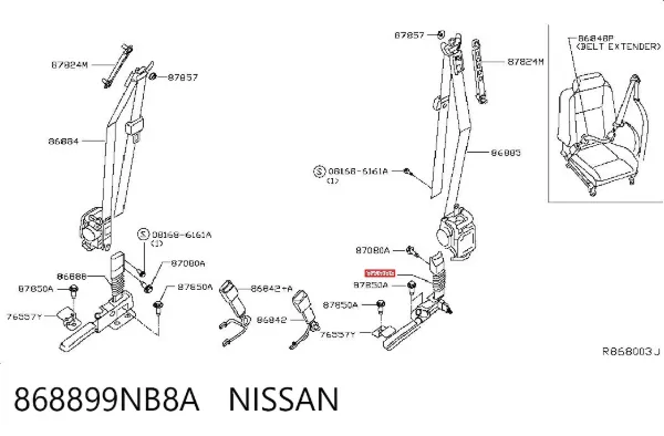  868899NB8A Nissan/Infiniti