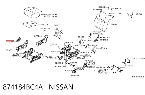  874184BC4A Nissan/Infiniti