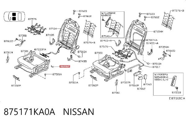  875171KA0A Nissan/Infiniti