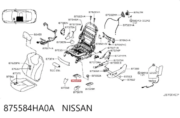  875584HA0A Nissan/Infiniti