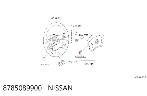  8785089900 Nissan/Infiniti