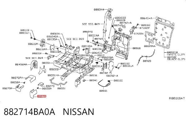 882714BA0A Nissan/Infiniti