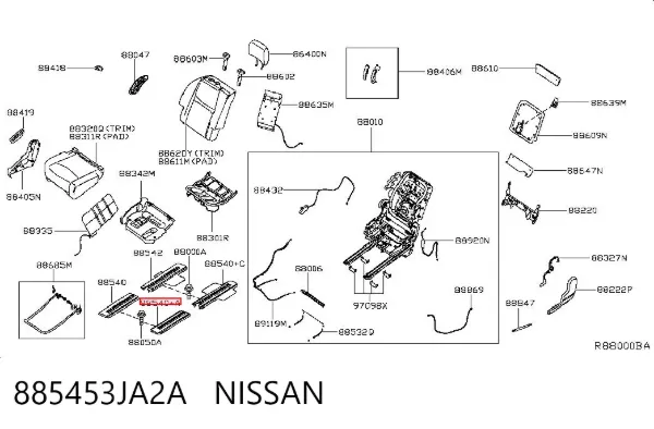  885453JA2A Nissan/Infiniti