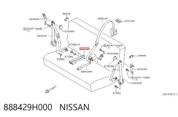  888429H000 Nissan/Infiniti