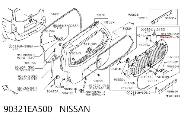  90321EA500 Nissan/Infiniti