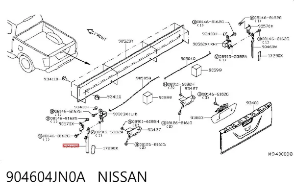  904604JN0A Nissan/Infiniti