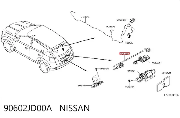  90602JD00A Nissan/Infiniti