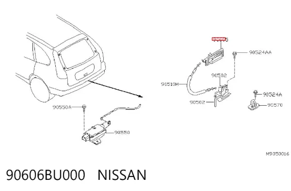  90606BU000 Nissan/Infiniti