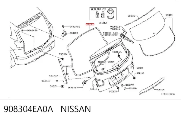  908304EA0A Nissan/Infiniti