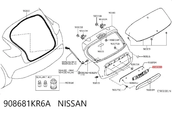  908681KR6A Nissan/Infiniti
