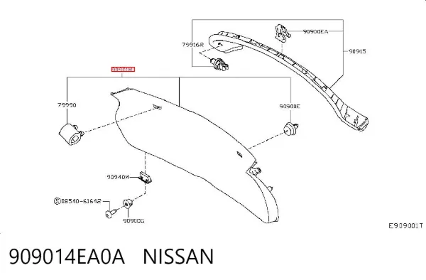  909014EA0A Nissan/Infiniti