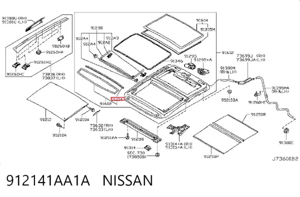  912141AA1A Nissan/Infiniti