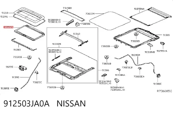  912503JA0A Nissan/Infiniti