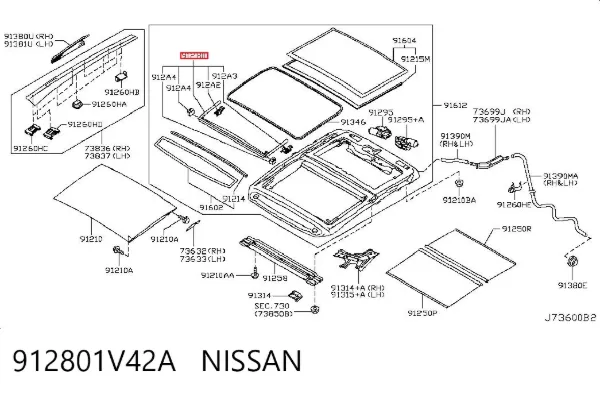  912801V42A Nissan/Infiniti