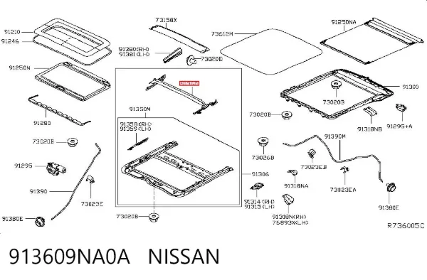  913609NA0A Nissan/Infiniti