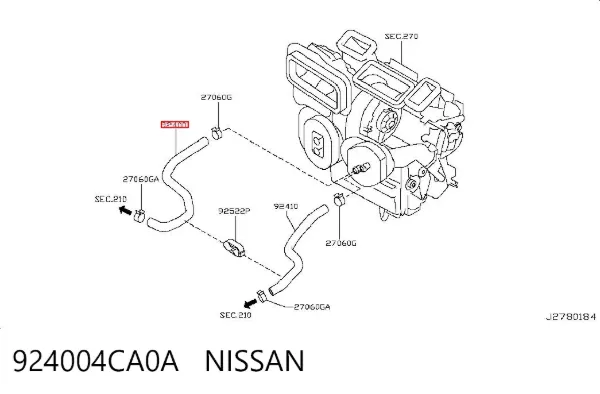  924004CA0A Nissan/Infiniti