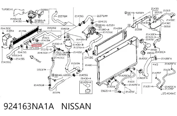  924163NA1A Nissan/Infiniti