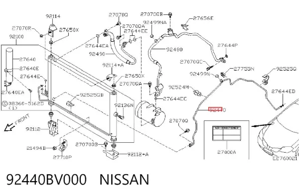  92440BV000 Nissan/Infiniti