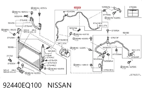  92440EQ100 Nissan/Infiniti
