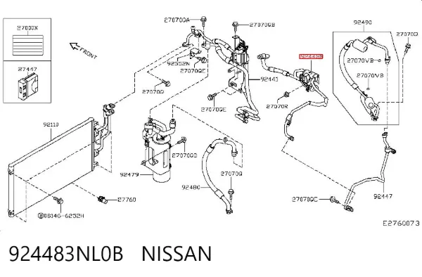  924483NL0B Nissan/Infiniti