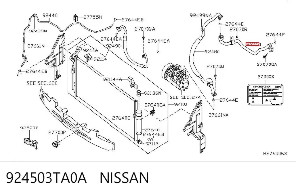  924503TA0A Nissan/Infiniti