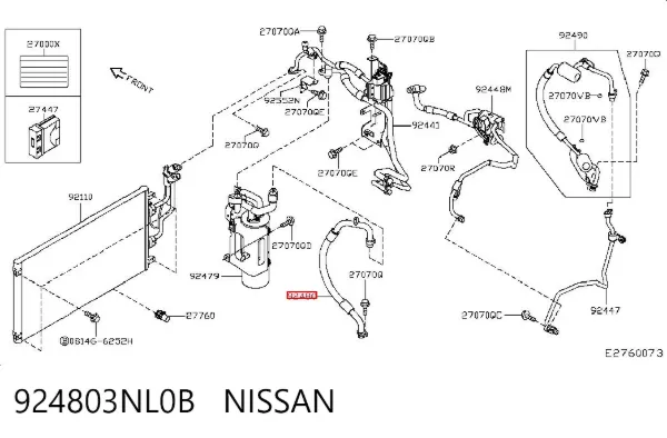  924803NL0B Nissan/Infiniti