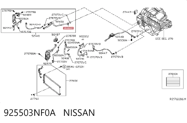  925503NF0A Nissan/Infiniti
