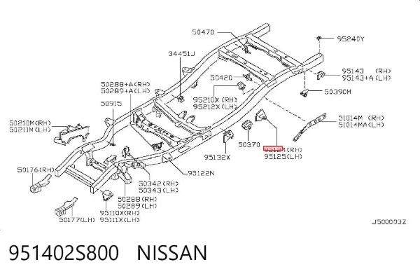  951402S800 Nissan/Infiniti