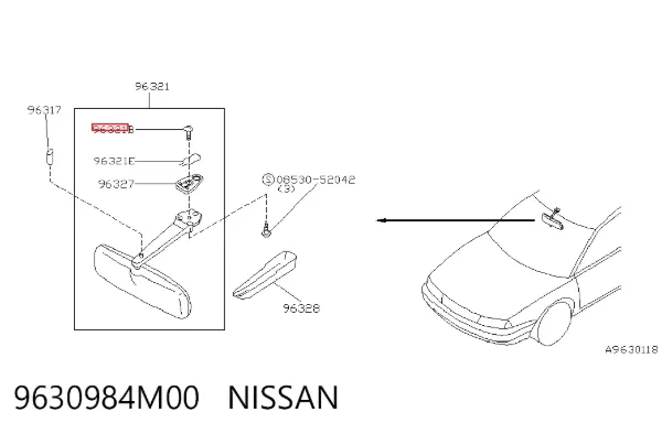  9630984M00 Nissan/Infiniti